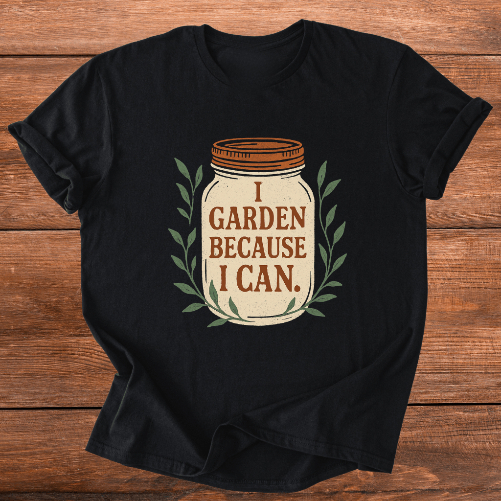 Garden Cause I Can T-Shirt