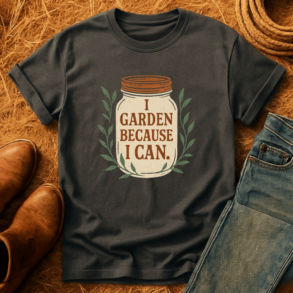 Garden Cause I Can T-Shirt
