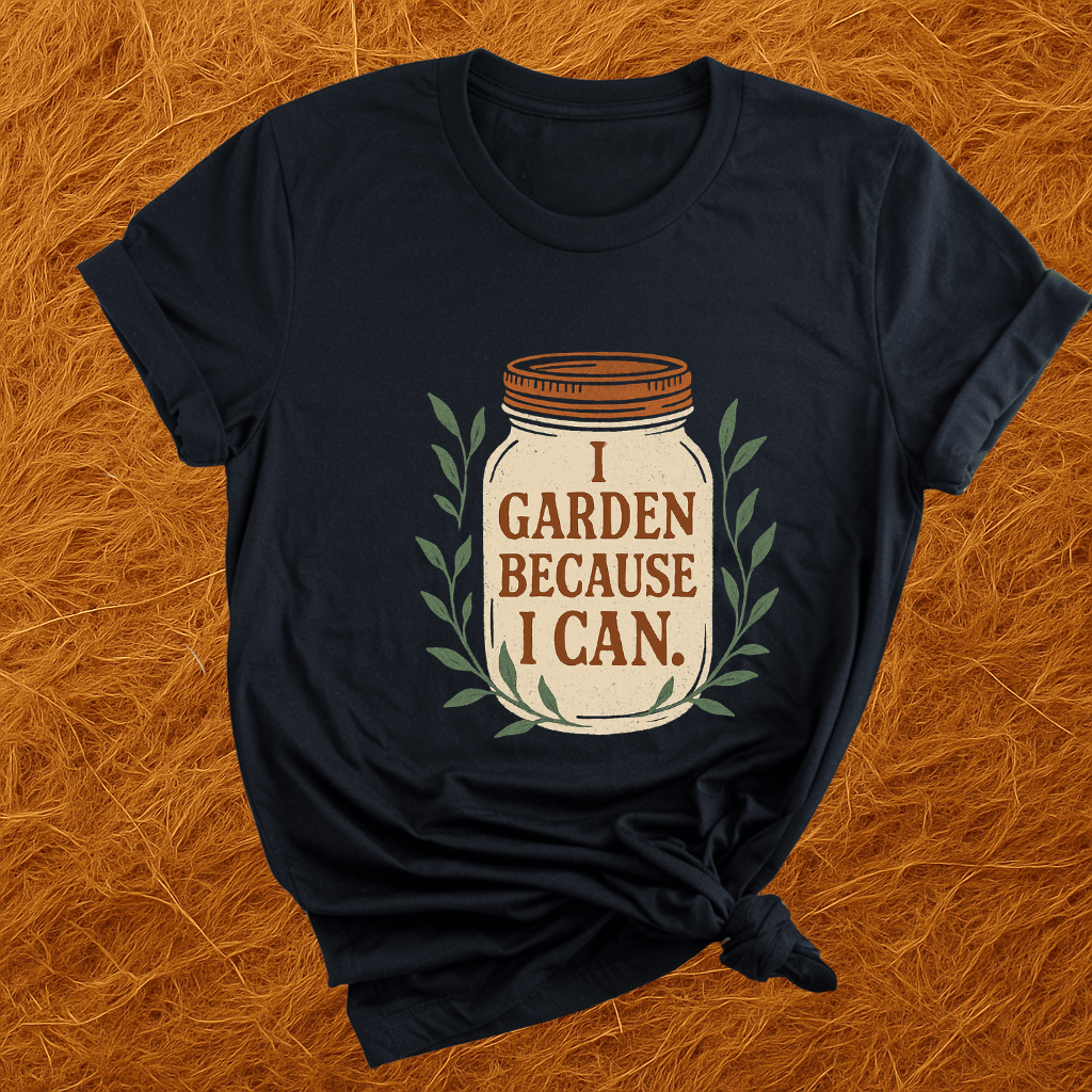 Garden Cause I Can T-Shirt