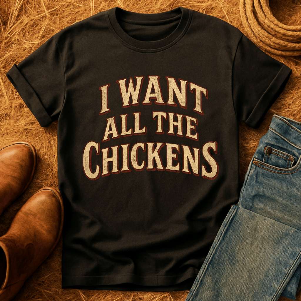 Want All The Chickens T-Shirt