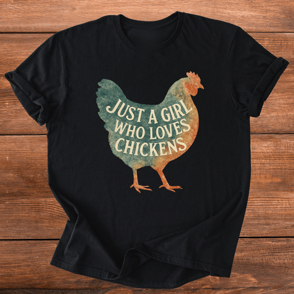 Gal Who Loves Chickens T-Shirt