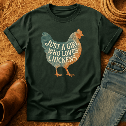 Gal Who Loves Chickens T-Shirt