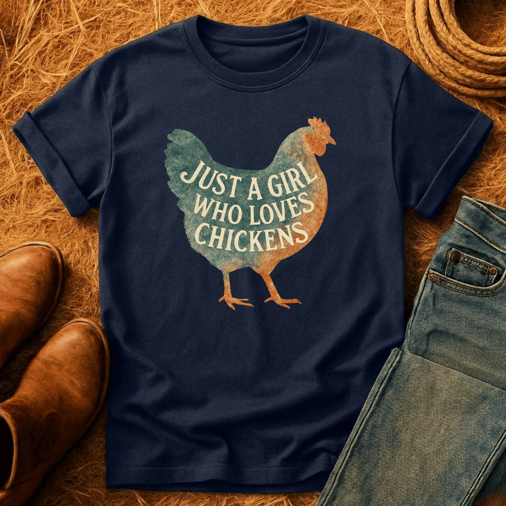 Gal Who Loves Chickens T-Shirt