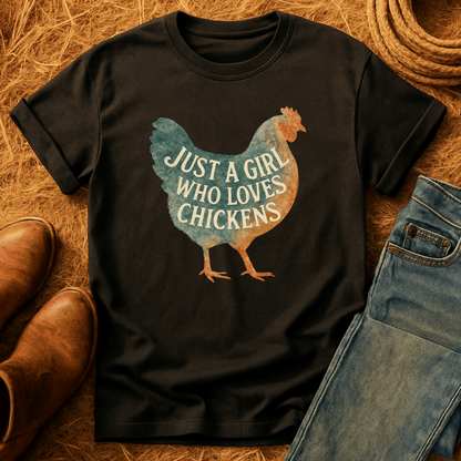 Gal Who Loves Chickens T-Shirt