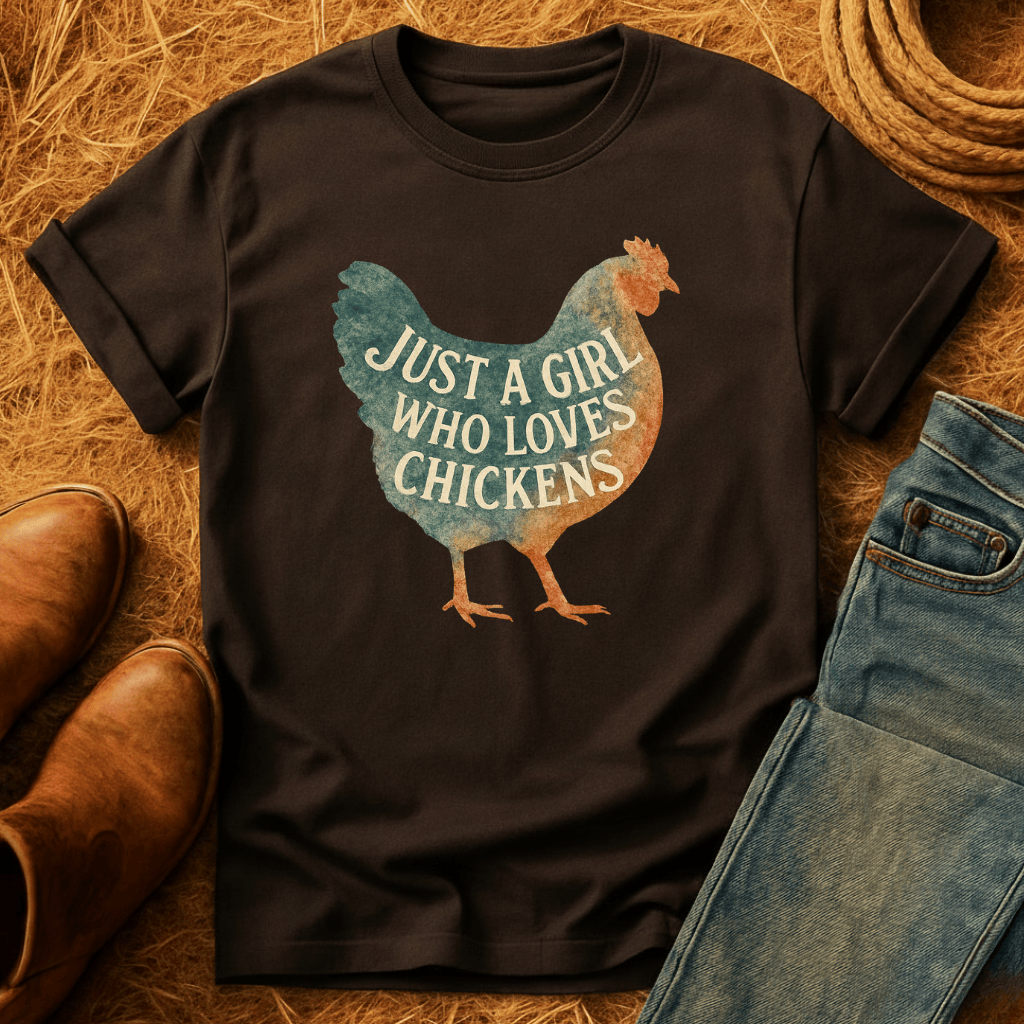 Gal Who Loves Chickens T-Shirt