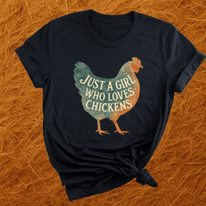 Gal Who Loves Chickens T-Shirt
