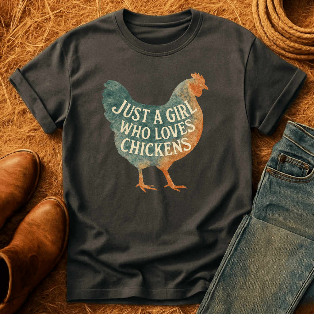 Gal Who Loves Chickens T-Shirt