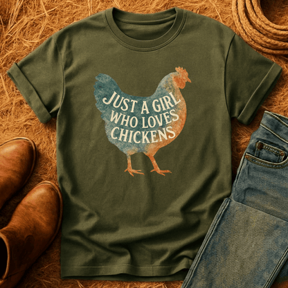 Gal Who Loves Chickens T-Shirt