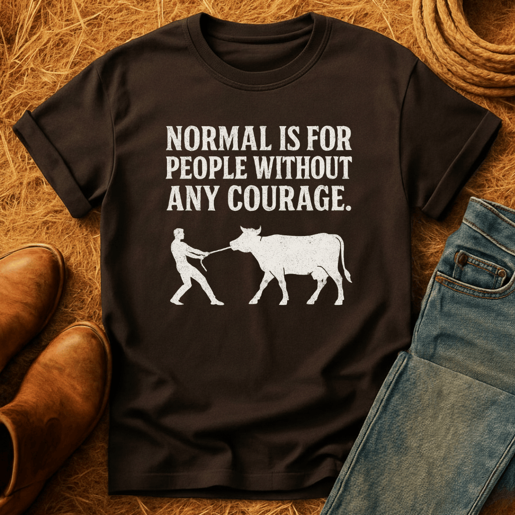 Courage For Cows T-Shirt