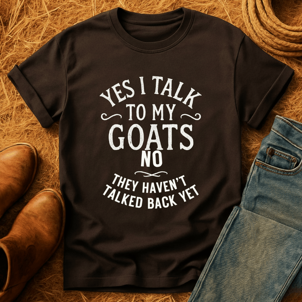 I Talk To My Goats T-Shirt