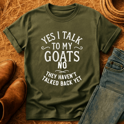 I Talk To My Goats T-Shirt