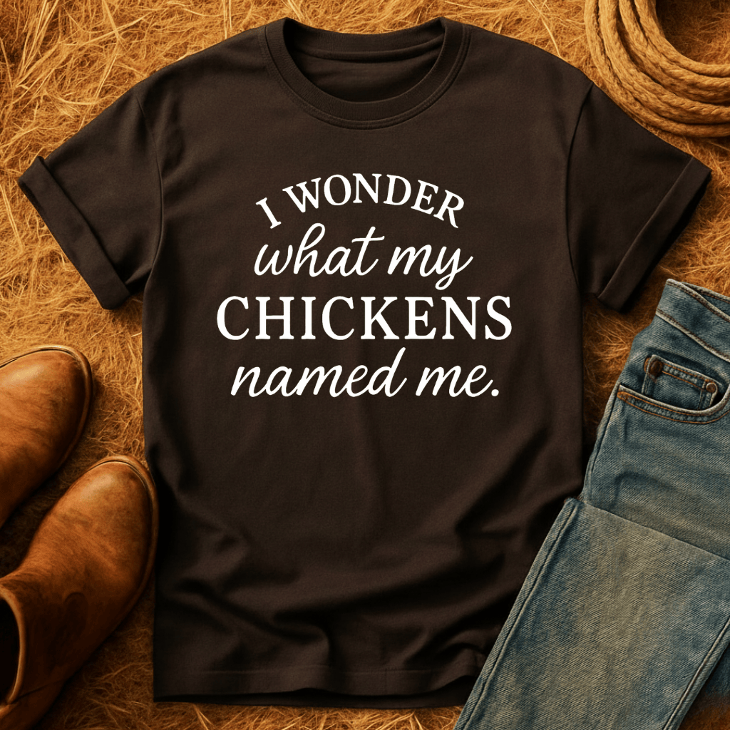 Wonder What Chickens Call Me T-Shirt