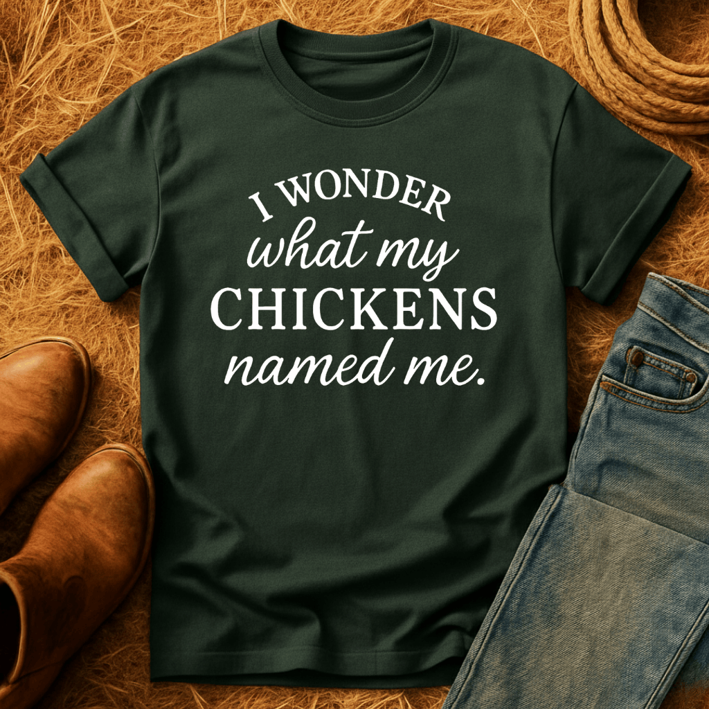 Wonder What Chickens Call Me T-Shirt