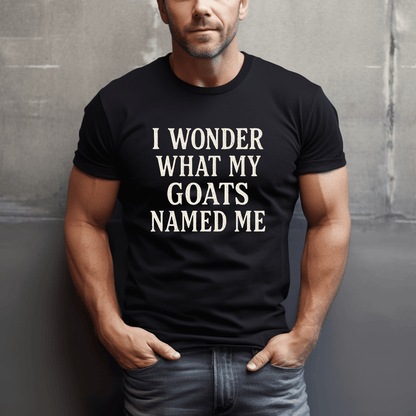 Wonder What Cows Named Me T-Shirt
