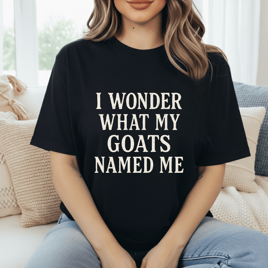 Wonder What Cows Named Me T-Shirt