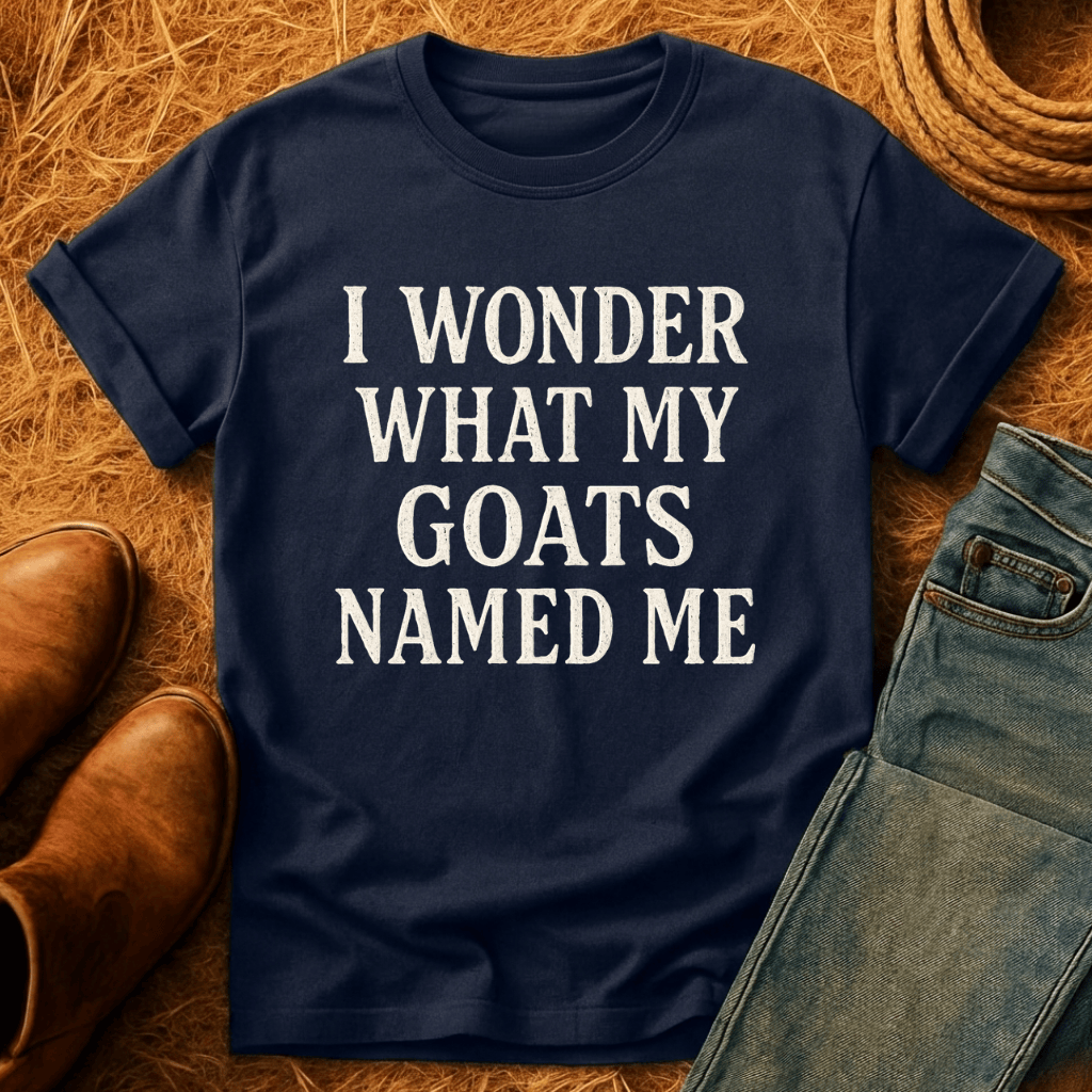 Wonder What Cows Named Me T-Shirt