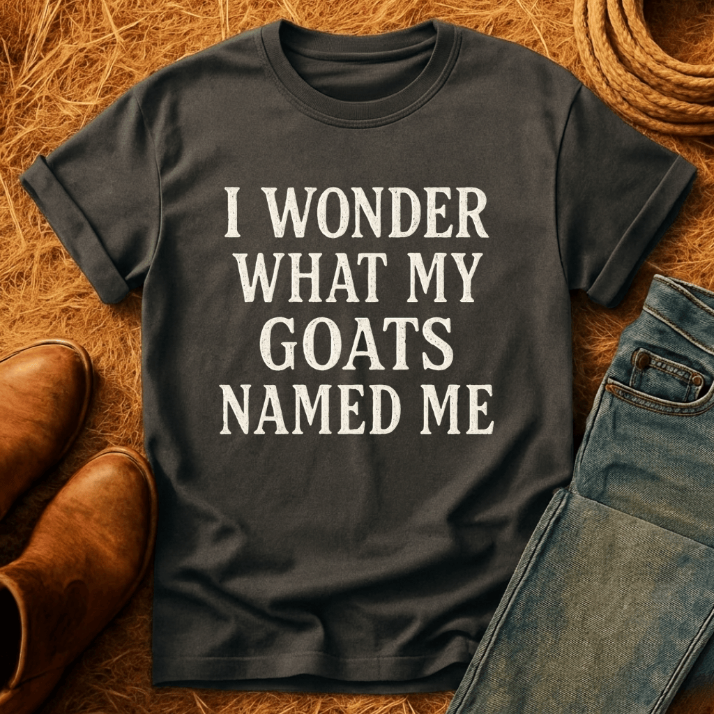 Wonder What Cows Named Me T-Shirt