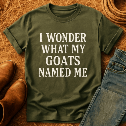 Wonder What Cows Named Me T-Shirt