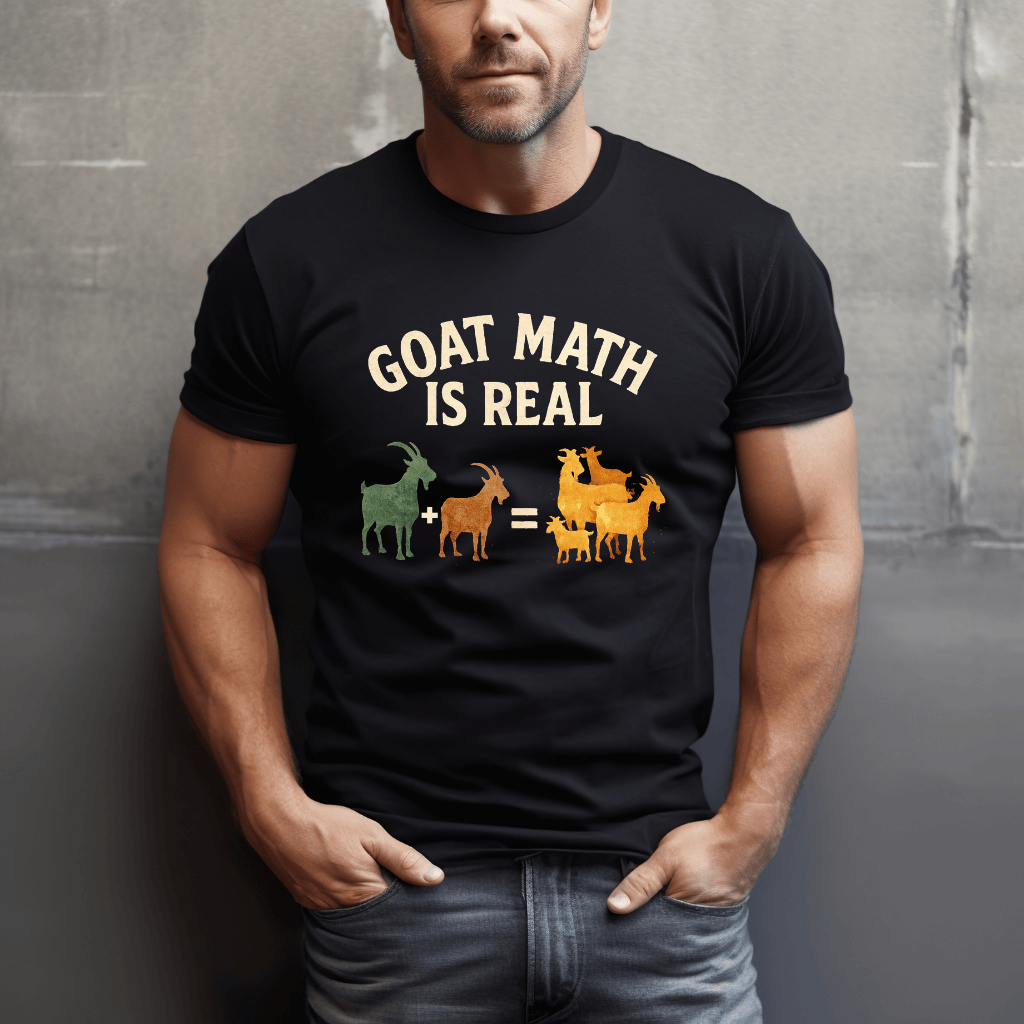 Goat Math Is Real T-Shirt