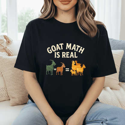 Goat Math Is Real T-Shirt