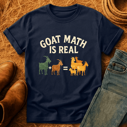 Goat Math Is Real T-Shirt