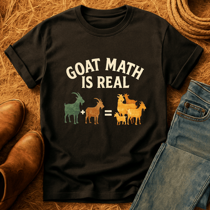 Goat Math Is Real T-Shirt