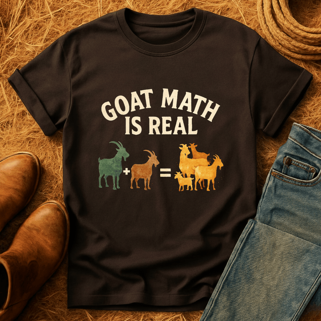 Goat Math Is Real T-Shirt