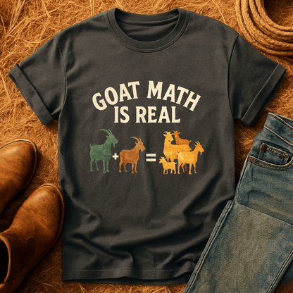 Goat Math Is Real T-Shirt
