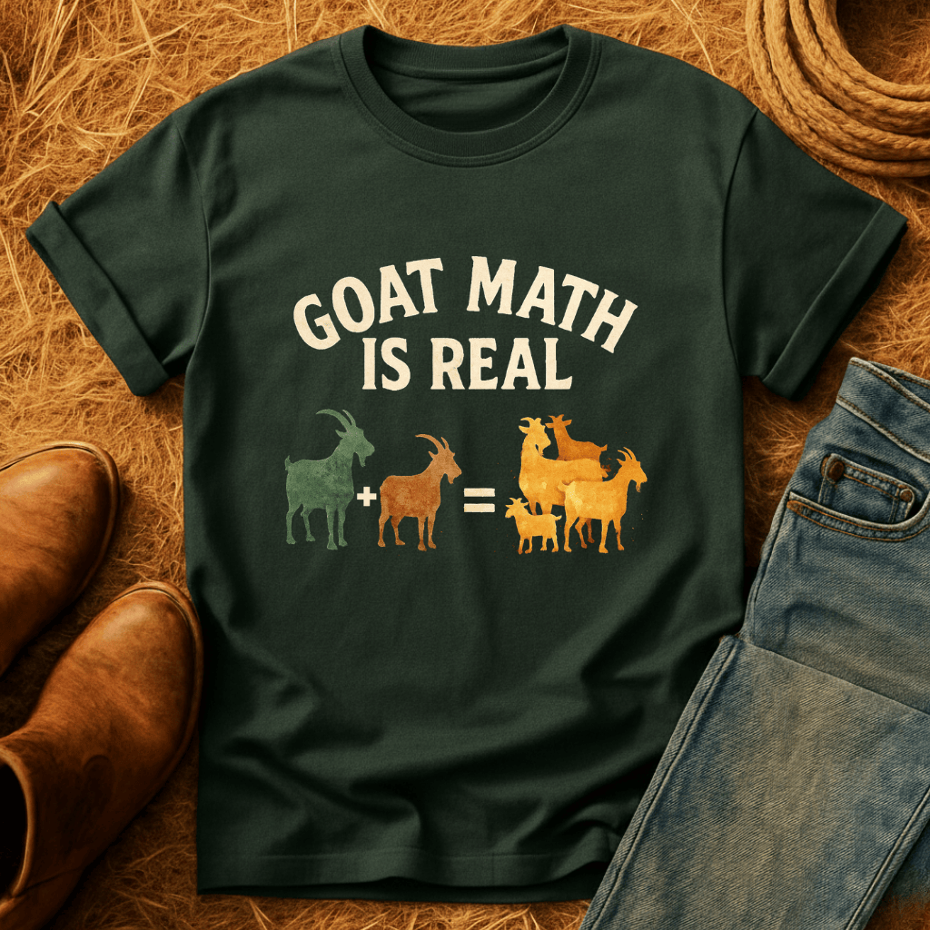 Goat Math Is Real T-Shirt