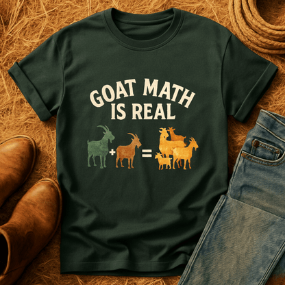 Goat Math Is Real T-Shirt