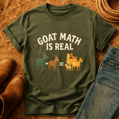 Goat Math Is Real T-Shirt