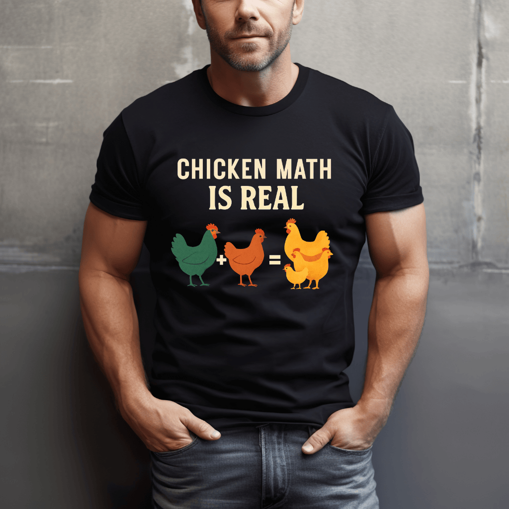 Chicken Math Is Real T-Shirt
