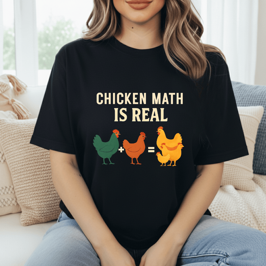 Chicken Math Is Real T-Shirt