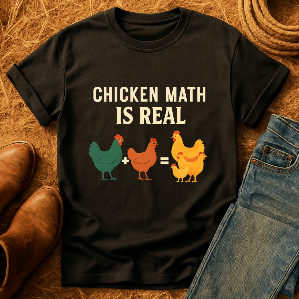 Chicken Math Is Real T-Shirt