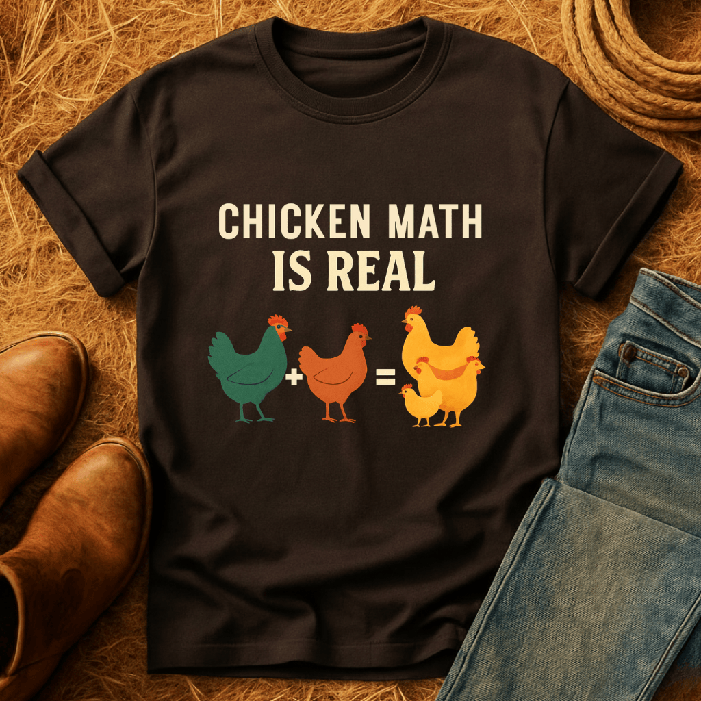 Chicken Math Is Real T-Shirt