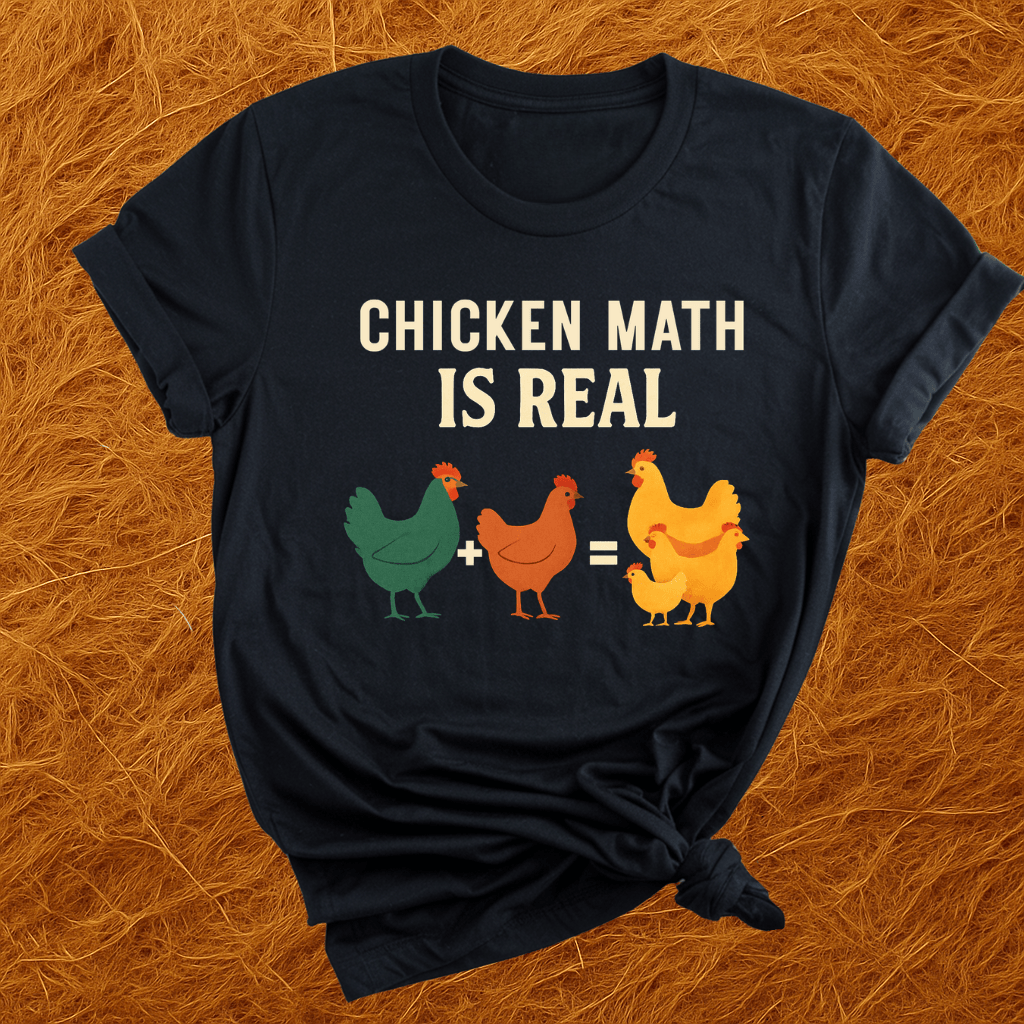 Chicken Math Is Real T-Shirt