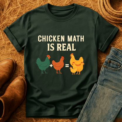 Chicken Math Is Real T-Shirt