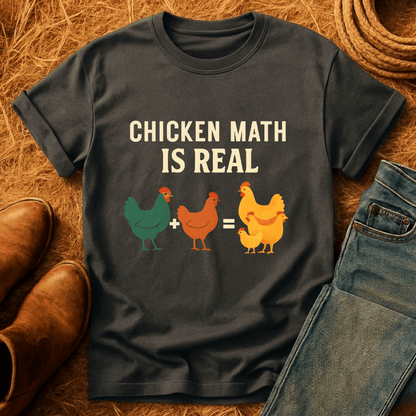 Chicken Math Is Real T-Shirt