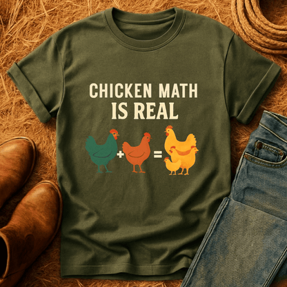 Chicken Math Is Real T-Shirt