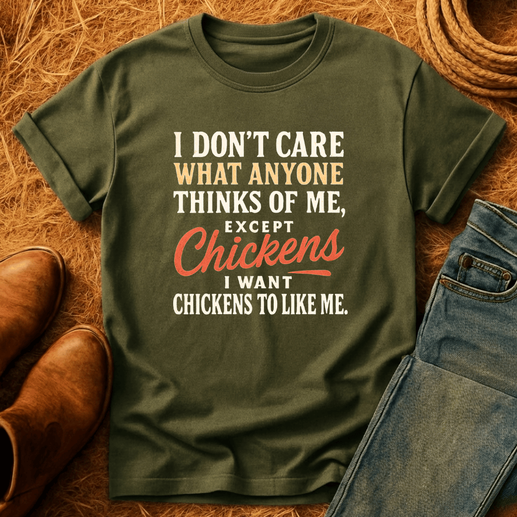 Just Want Love From Chickens T-Shirt