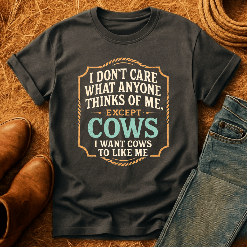Want Love From Cows T-Shirt