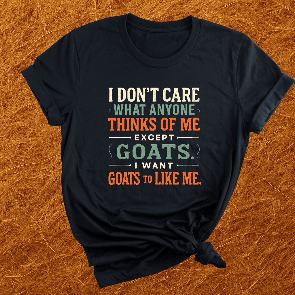 Want Goats To Like Me T-Shirt