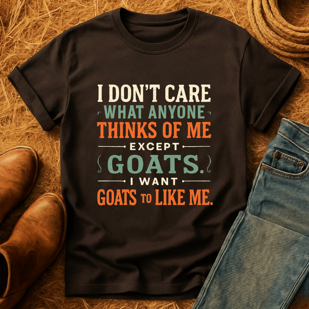 Want Goats To Like Me T-Shirt