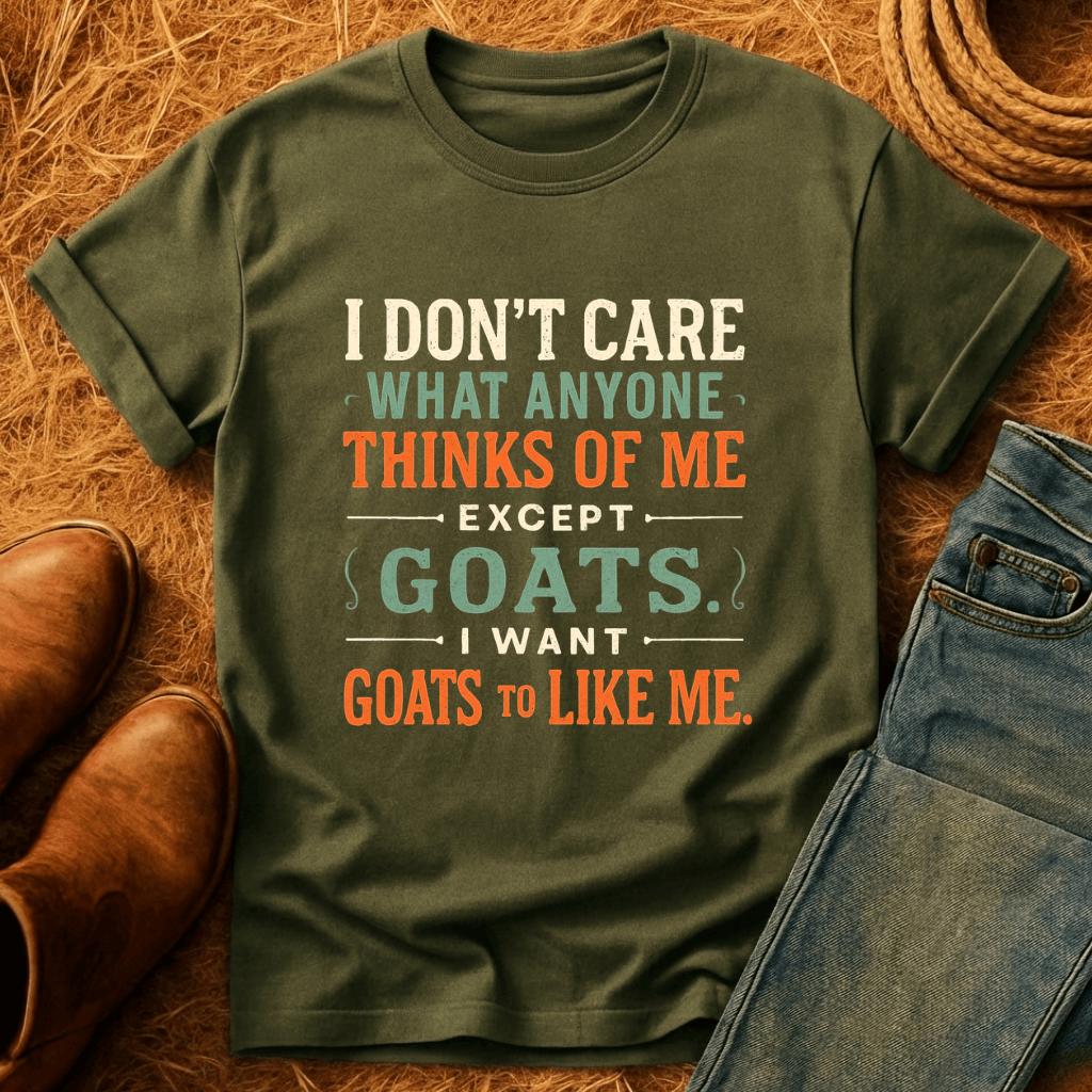 Want Goats To Like Me T-Shirt