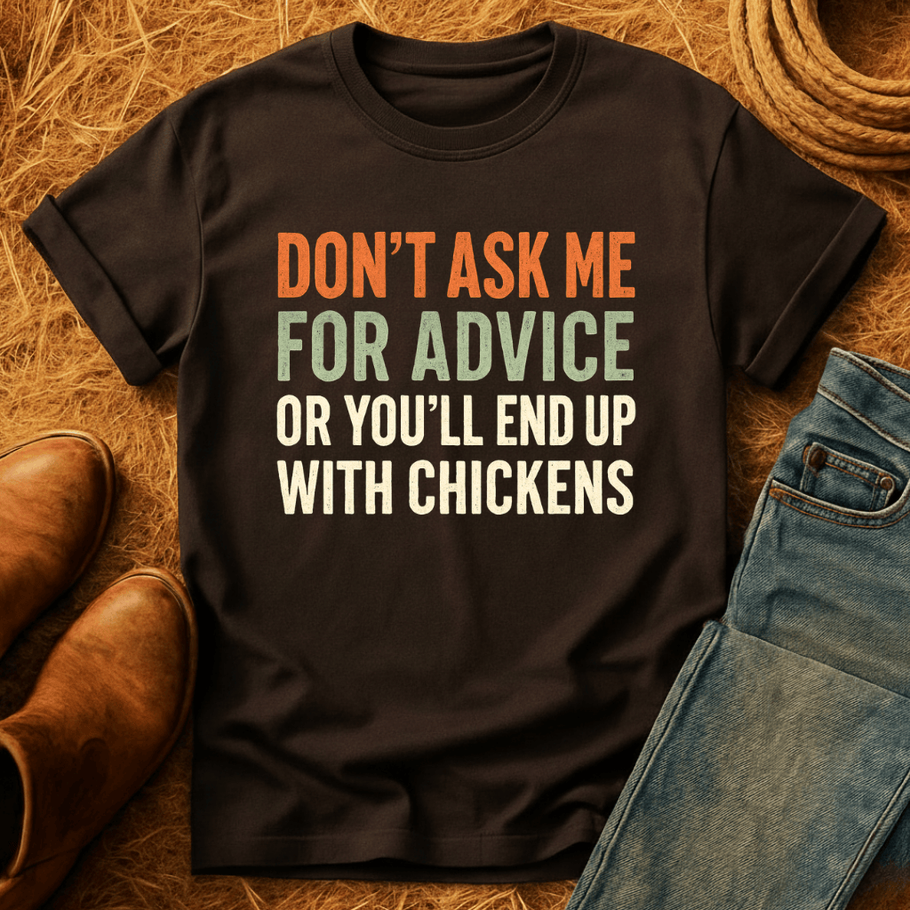 You'll End Up With Chickens T-Shirt