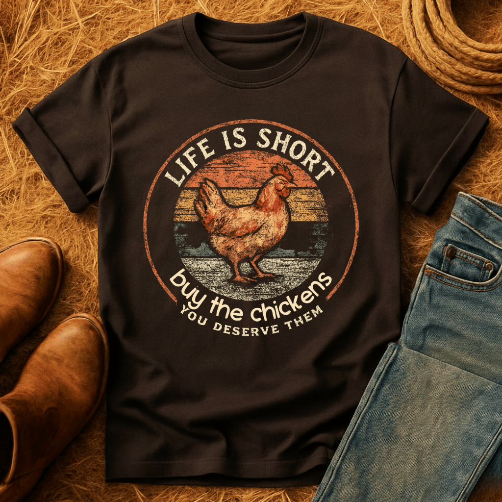 Life's Short, Buy Chickens T-Shirt