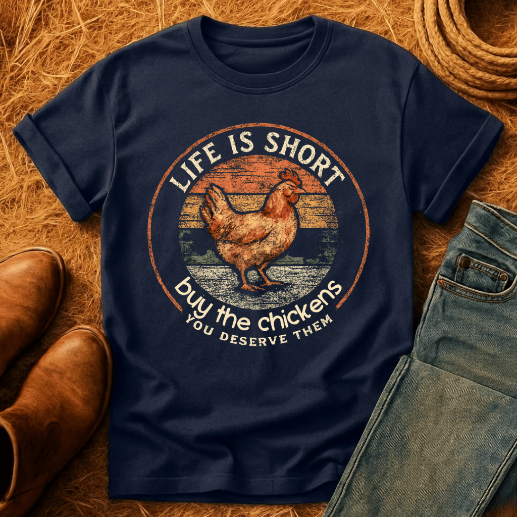 Life's Short, Buy Chickens T-Shirt