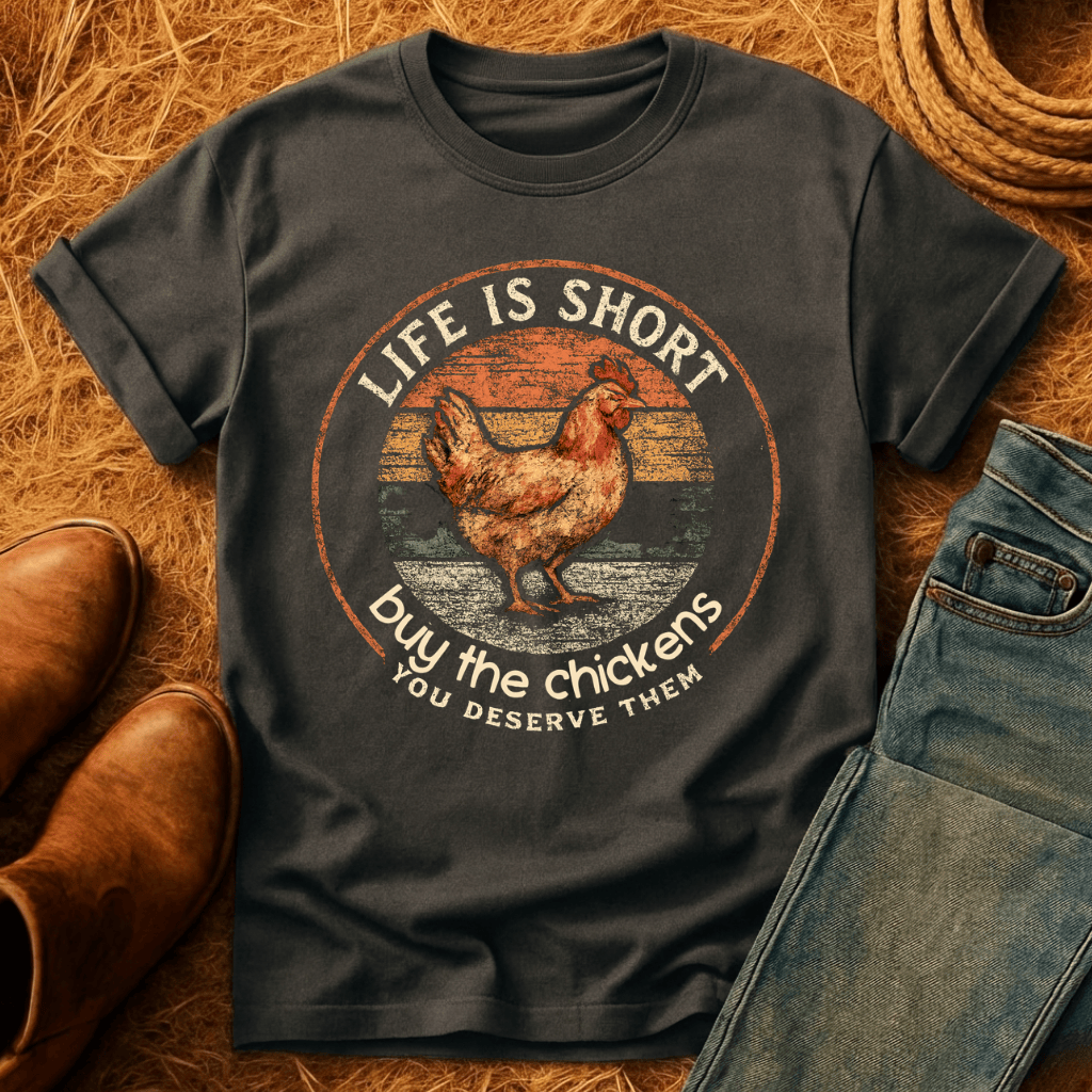 Life's Short, Buy Chickens T-Shirt