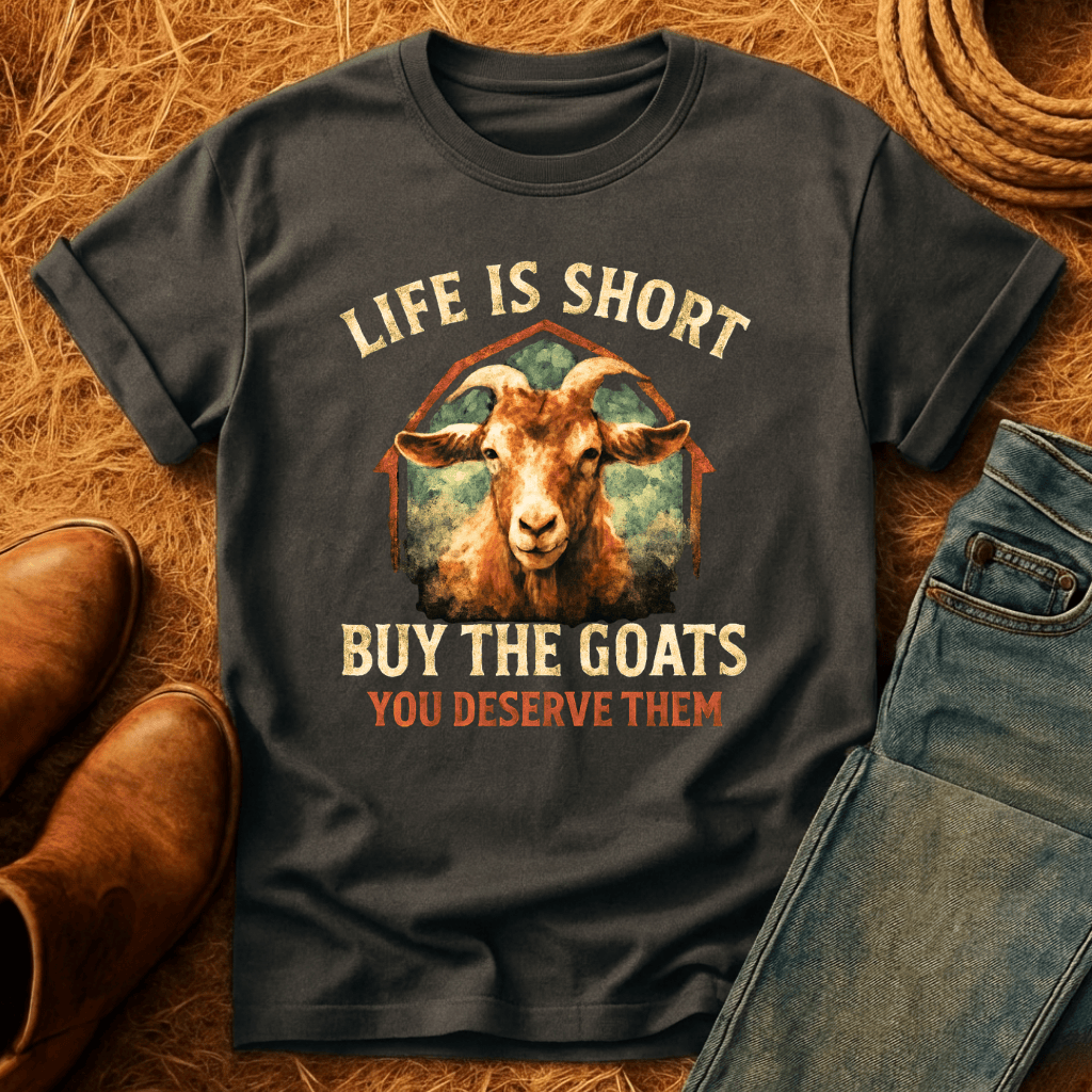 Life's Short, Buy Goats T-Shirt
