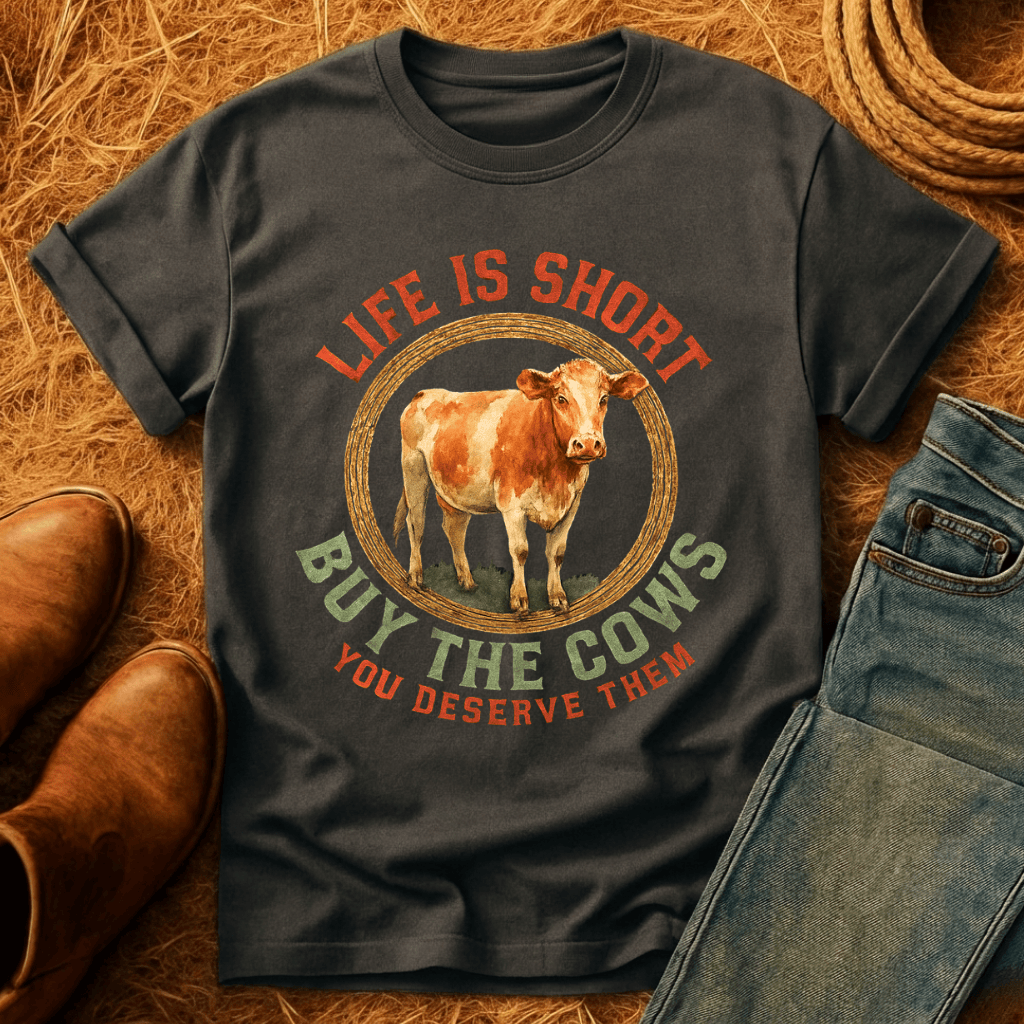 Life's Short, Buy Cows T-Shirt